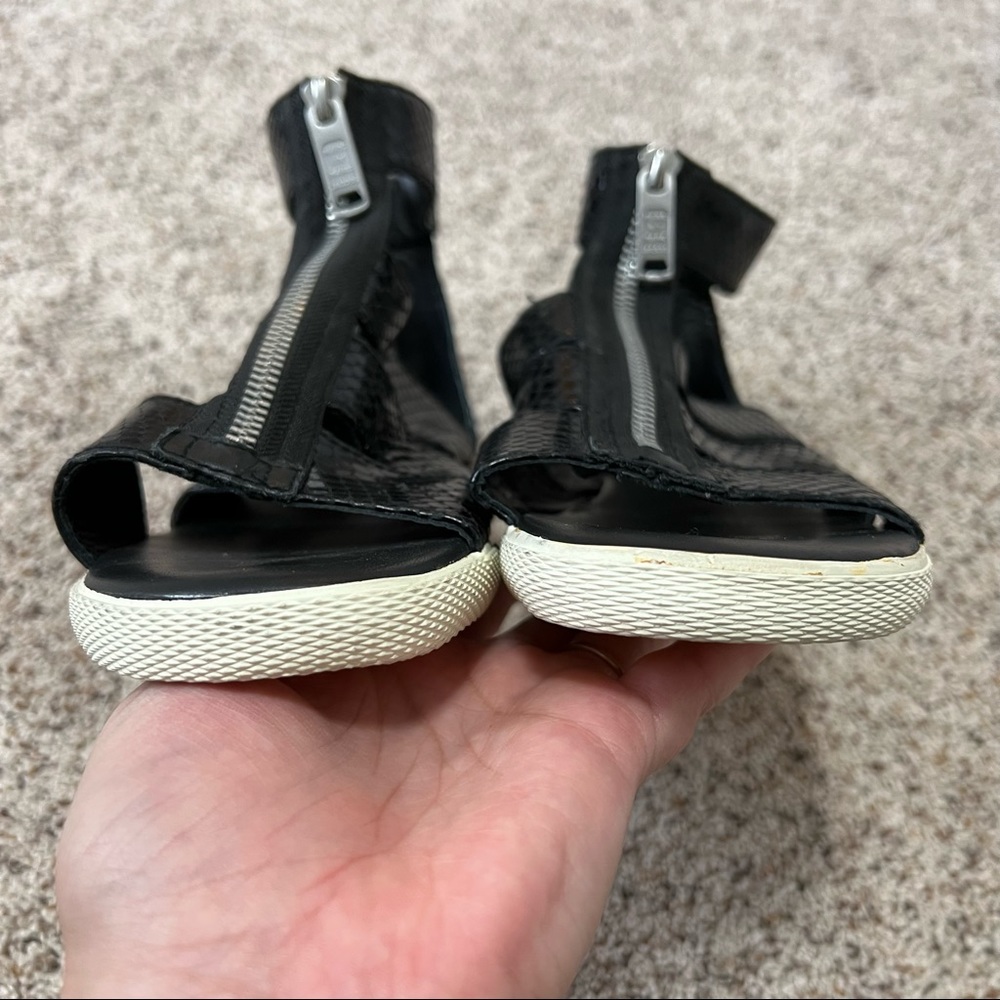 Marc By Marc Jacobs Python Embossed Gladiator San… - image 4